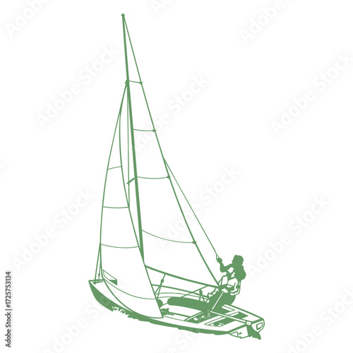 Icon Sailboat green_3
