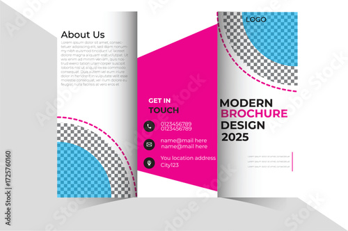 corporate modern brochure design here