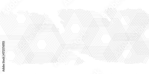 Abstract Gray Scale Halftone Pattern with Linear Texture.