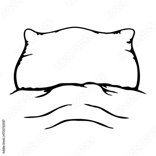 Bed Duvet Pillow Sleeping Room Place Furniture Tired Blanked Relaxing Night