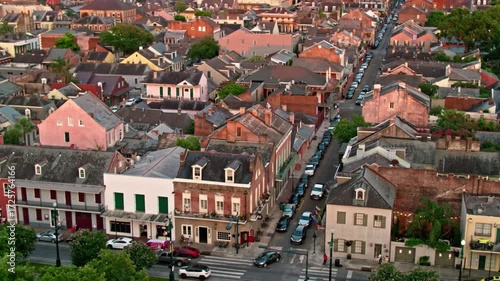 Wallpaper Mural Aerial view captures the charming architecture of the french quarter in new orleans Torontodigital.ca