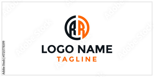 The bold circle RR logo design