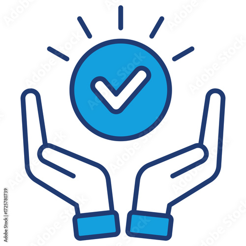 Support Blue Icon