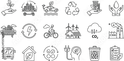 A versatile set of thin line icons representing customer loyalty, quality awards, and satisfaction feedback for business applications