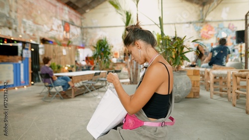 Join an engaging and creative workshop in a vibrant, artsy space alongside a talented young artist