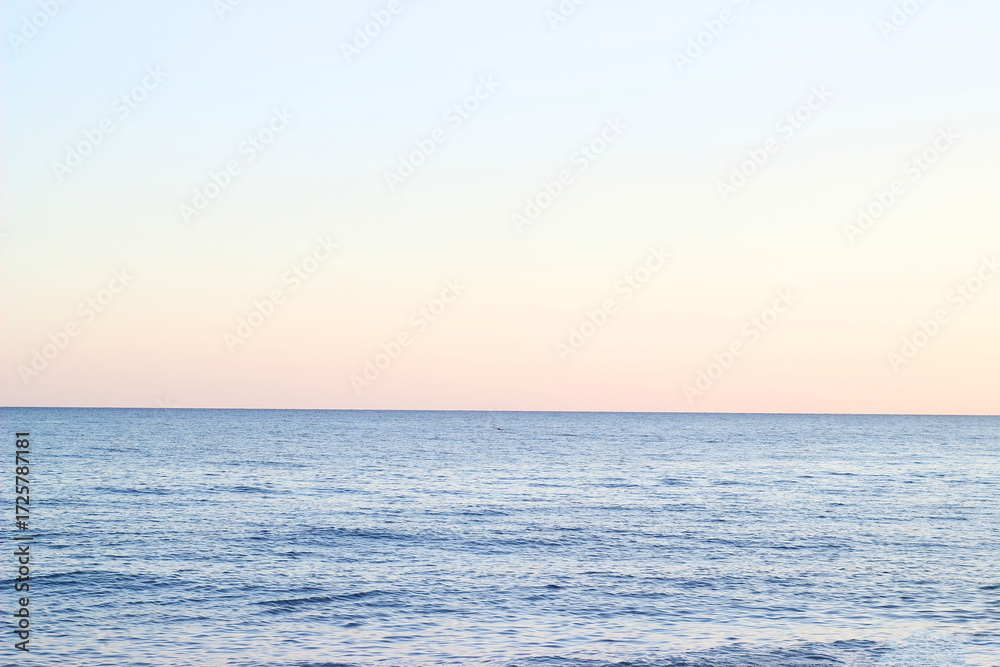 Fototapeta premium This is the Black Sea. A view into the distance