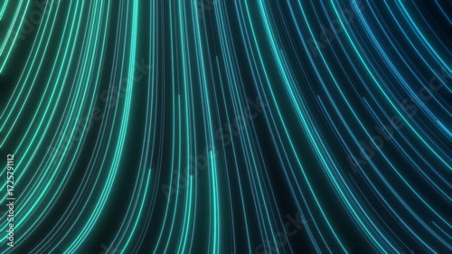 4K hyperloop neon glowing tunnel stripes with flashing light effects. Perfect abstract background for disco, party, VJ loops, concerts, music shows, nightclubs, and modern stage visuals