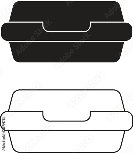 food box vector illustration