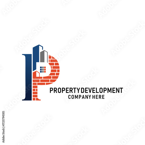 Modern and strong logo for a property development company