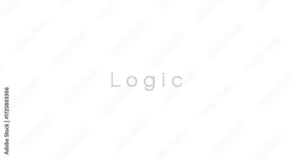 Fototapeta premium The Concept of Logic and its Application in Problem Solving and Decision Making Processes