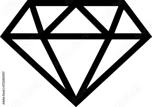 black and white diamond
