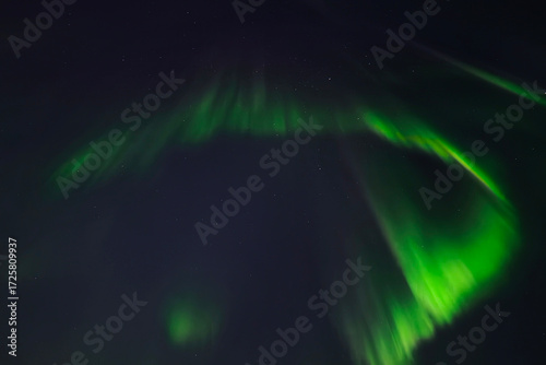 Northern lights, a celestial spectacle in northern Norway beyond the Arctic Circle