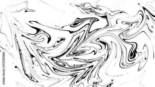 Black Marble ink texture acrylic painted waves texture background. pattern can used for wallpaper or skin wall tile luxurious.