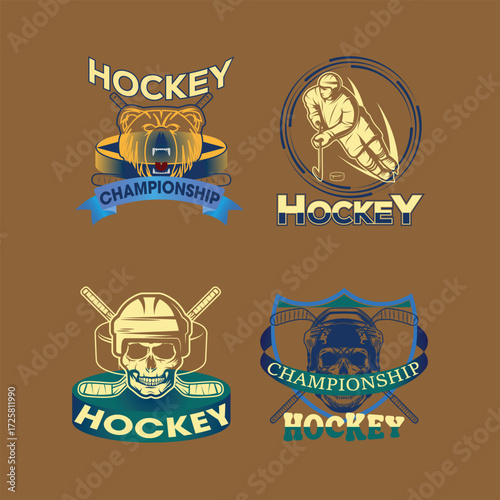 Ice Hockey T-Shirt Design Vector – “I Walk on Water, What’s Your Superpower?” Retro Trendy Graphic Apparel