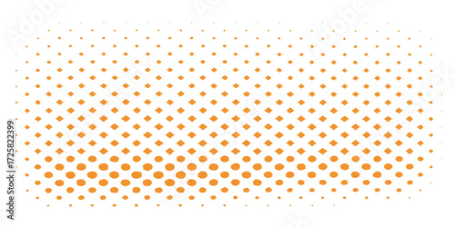 Retro vector seamless pattern texture with colorful polka dots illustration