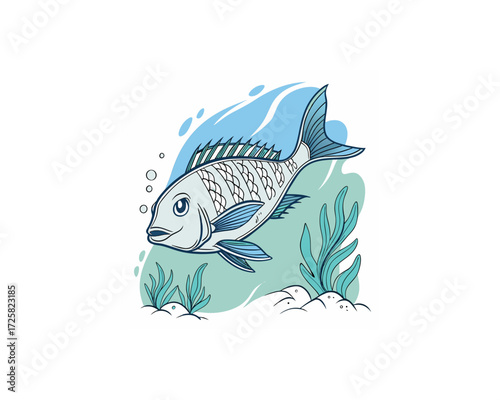 Fish vector Free SVG Download