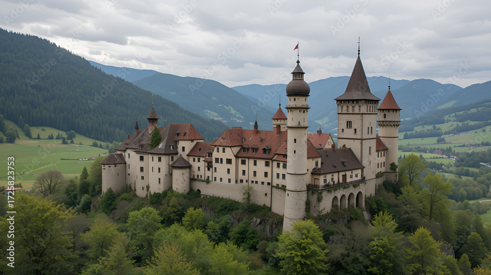 Fototapeta premium Burg Thurant
