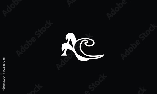 AC,CA,A,C,C,A abstract, letters, logo, monogram, style, symbols, ambitions, icons, 
