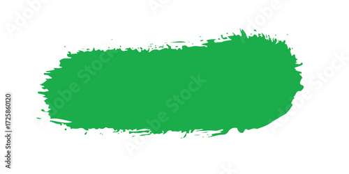 Abstract green grunge background with paint splashes, ideal for a blank banner design with a ripped paper edge texture and vector illustration art.