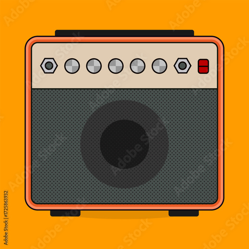 Amplifier Sound Vector Assets Design