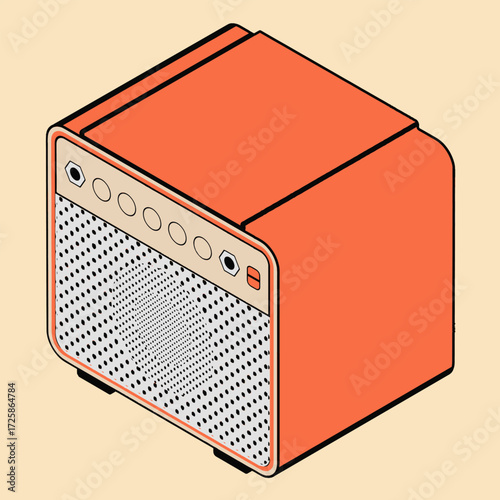 Amplifier Sound Vector Assets Design