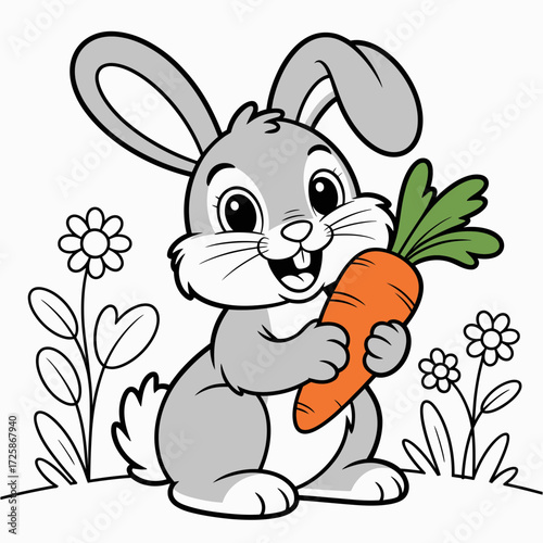 rabbit and carrot