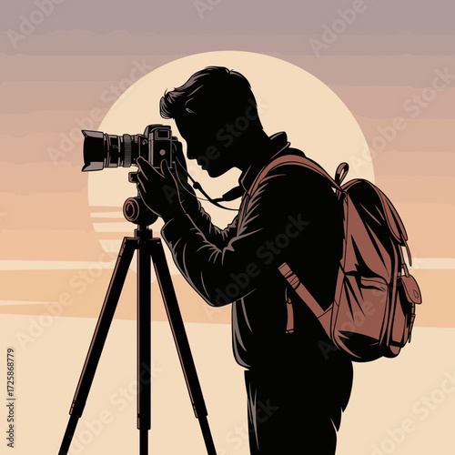 photographer at work