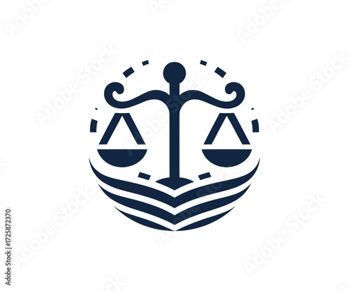 Scales of justice symbol