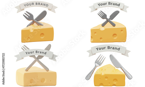 A vector set of vintage cardboard box labels and package designs for your business illustration