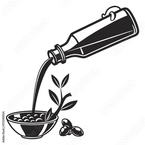 olive oil and vinegar