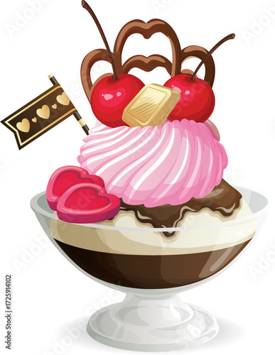 cake with cherry
