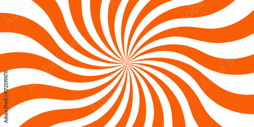 Abstract template with orange sunrays on light background. Abstract background with light of sunburst. sunrise background, retro round lines. summer ray sunburst hot sunrise wallpaper background.