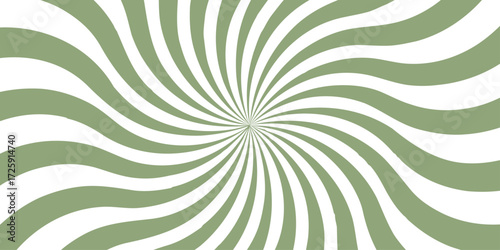 Abstract template with green sunrays on light background. Abstract background with light of sunburst. sunrise background, retro round lines. summer ray sunburst hot sunrise wallpaper background.