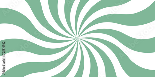 Abstract template with green sunrays on light background. Abstract background with light of sunburst. sunrise background, retro round lines. summer ray sunburst hot sunrise wallpaper background.