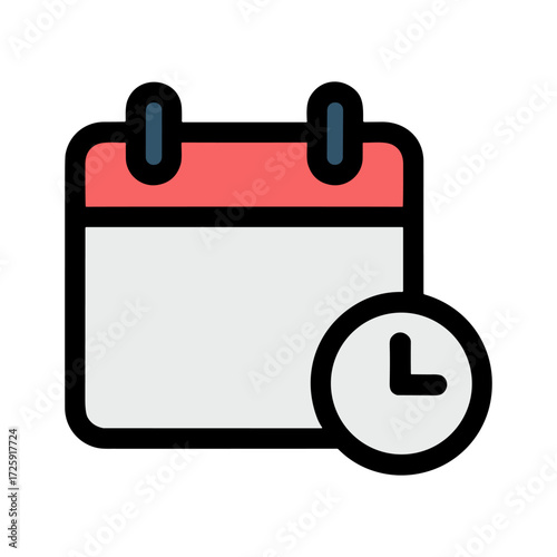 Calendar Icon Representing Schedule and Time Management