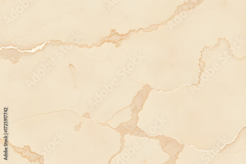 Subtle Beige Marble Texture with Soft Veins and Natural Patterns