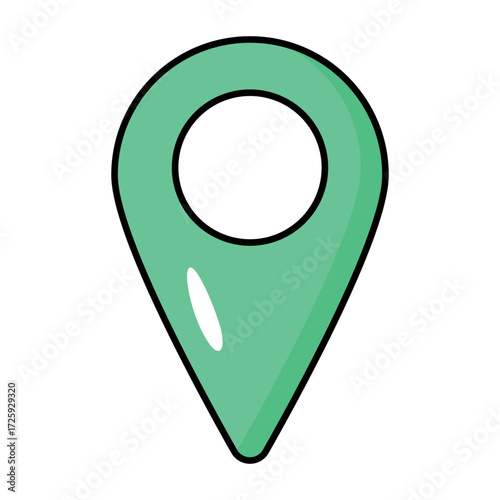 User Interfece Colored Outline Icons