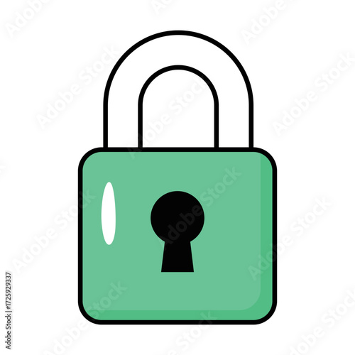 User Interfece Colored Outline Icons