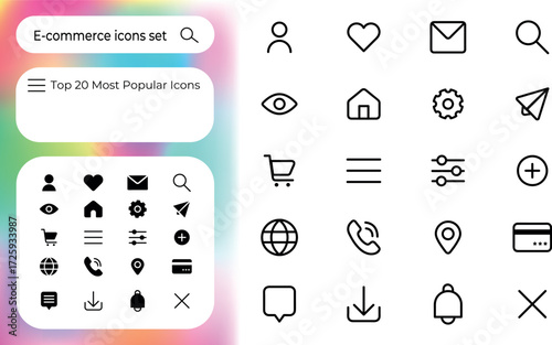 ui/ux icon set instagram, tiktok.Comment, share, save, and message icons. minimalistic design for web. For shopping and ecommerce icons business, marketing, social media, ,management, and seo.