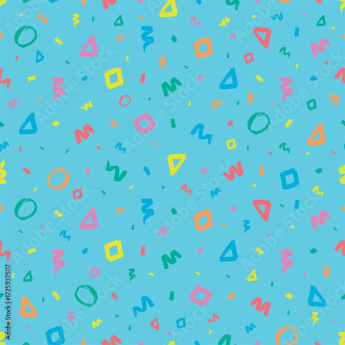 Colorful Shapes Pattern