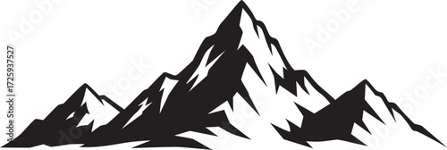 silhouette of mountain