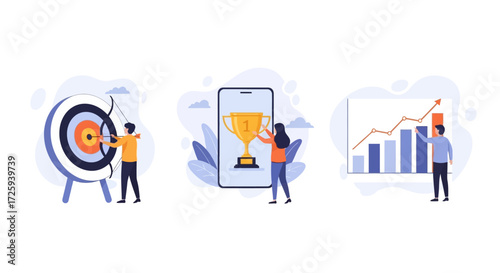 Achieving Business Success Through Strategic Goals and Performance Tracking on Digital Platforms