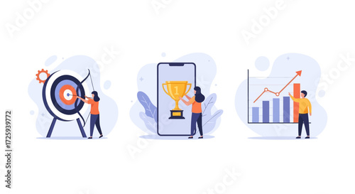 Achieving Goals Winning Opportunities and Demonstrating Business Growth Through Strategic Planning and Data Analysis