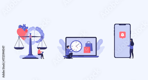 Balancing personal well-being and professional goals with efficient time management and digital security measures for a productive life