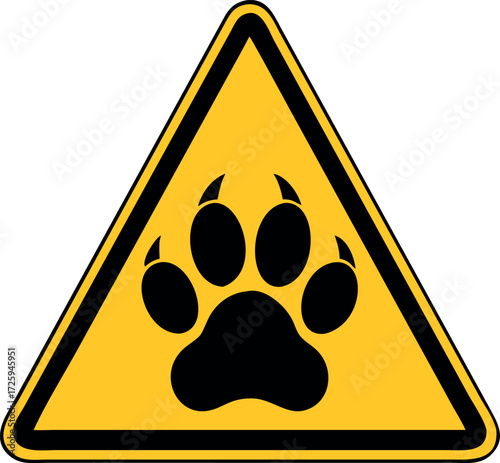 Pet friendly. Pet friendly, dog friendly vector sign icon Vector illustration.