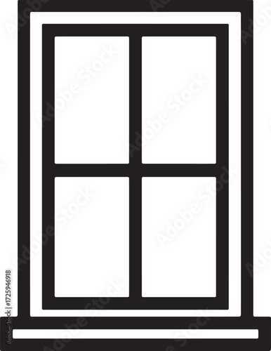 simple window icon