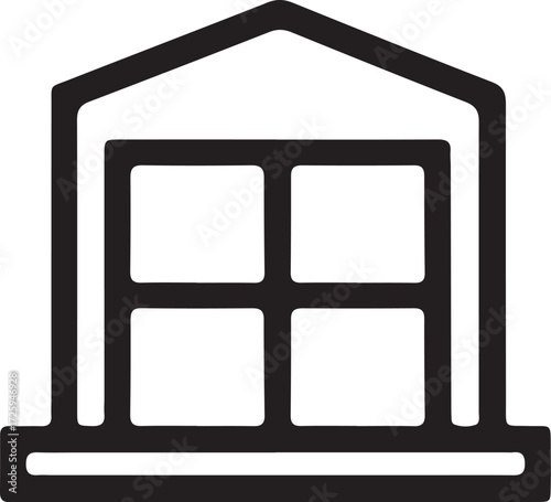 simple window icon