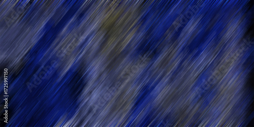 Abstract Blue and Gray Streaks Motion Blur Background Dynamic Diagonal Lines Textured Pattern vector