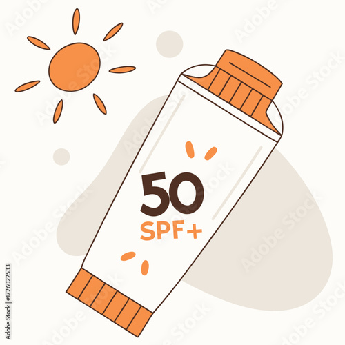 Sunscreen spf protection summer skin care sunblock lotion sun tanning prevention uv rays protect skin healthy 50 spf