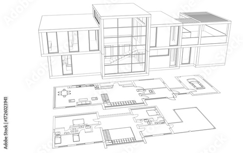 house plan blueprint